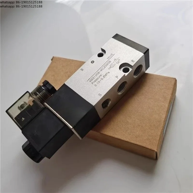 Latest 4M31008B-KCZ020B Solenoid Valve Directional Control for Knife Cylinder 4N310-08B in Mechanical Parts & Accessories
Latest 4M31008B-KCZ020B Solenoid Valve Directional Control for Knife Cylinder 4N310-08B in Mechanical Parts & Accessories
