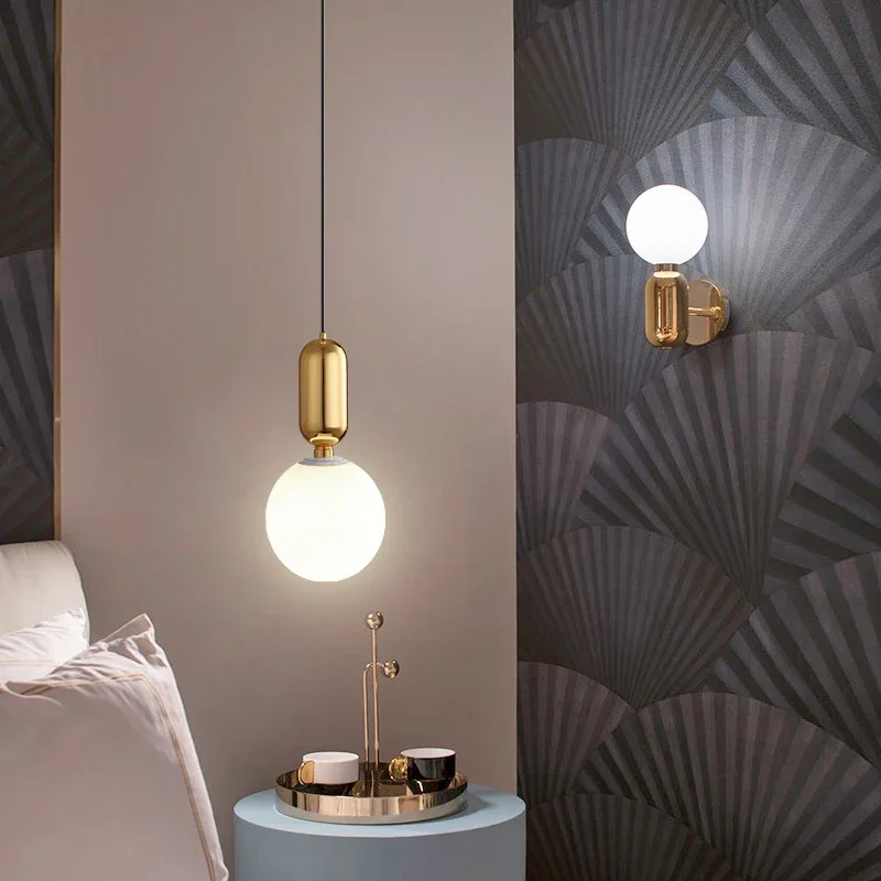 Modern Nordic LED Pendant Lamp For Dining Room Kitchen Bedroom Bathroom Stair Black Gold Decoration Glass Ball Chandelier Lights
Modern Nordic LED Pendant Lamp For Dining Room Kitchen Bedroom Bathroom Stair Black Gold Decoration Glass Ball Chandelier Lights