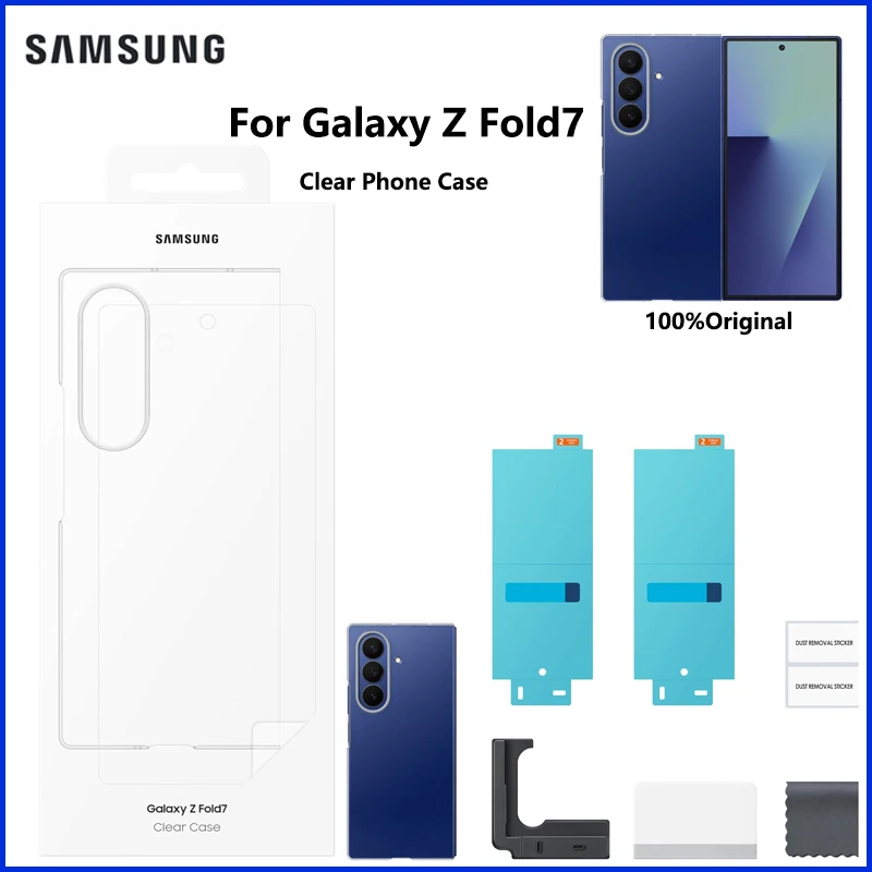 Original Genuine Samsung Galaxy Z Fold7 Clear Case zfold7 Protective Ultra-Sleek Strong Anti-Reflecting Film EF-AF966
Original Genuine Samsung Galaxy Z Fold7 Clear Case zfold7 Protective Ultra-Sleek Strong Anti-Reflecting Film EF-AF966