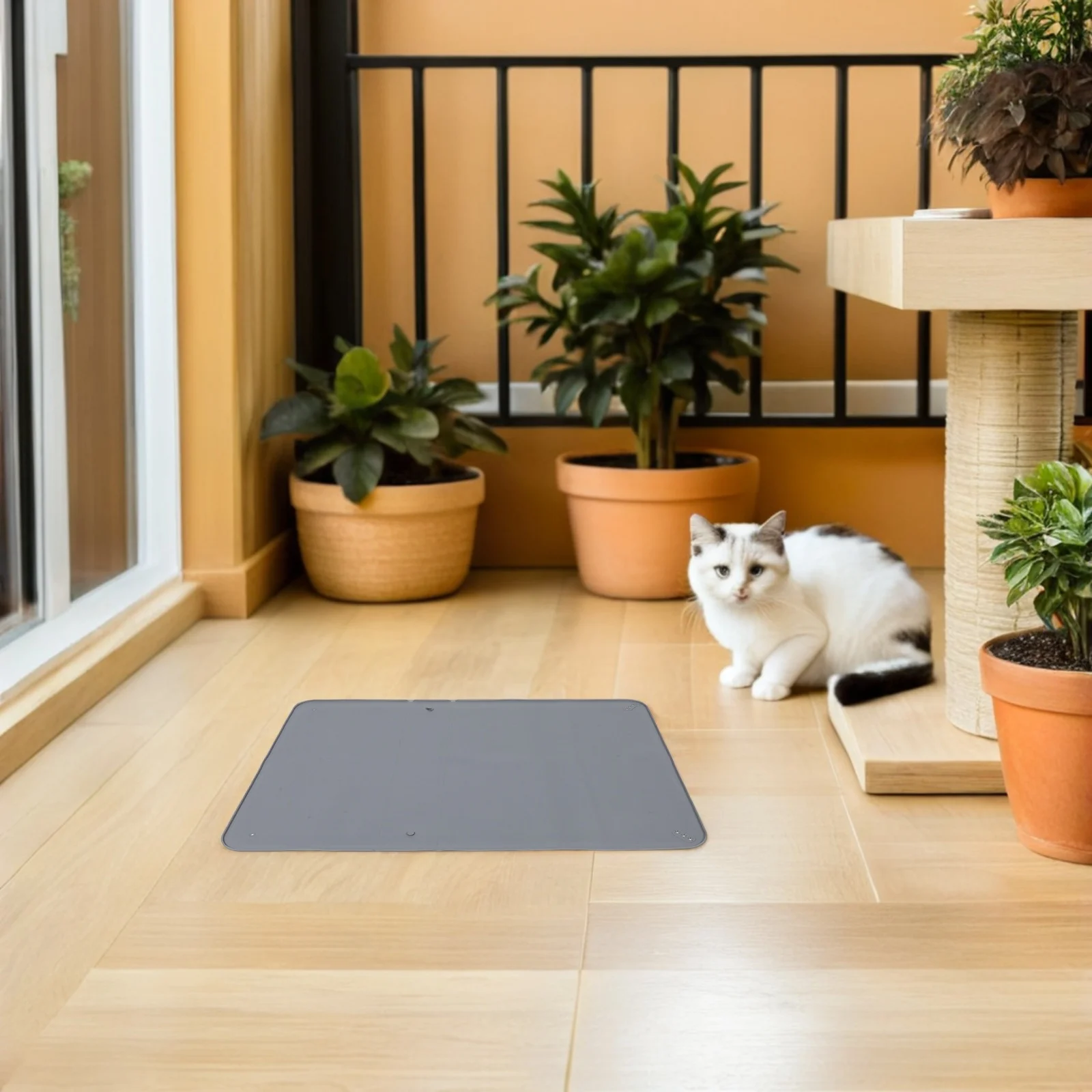 1pcs Pet Pee Holder 34" X 25" Silicone Dog Training Mat Leak Proof Floor Protection Easy Clean Grey Puppy Potty Pad Dog Pee Pad
1pcs Pet Pee Holder 34" X 25" Silicone Dog Training Mat Leak Proof Floor Protection Easy Clean Grey Puppy Potty Pad Dog Pee Pad