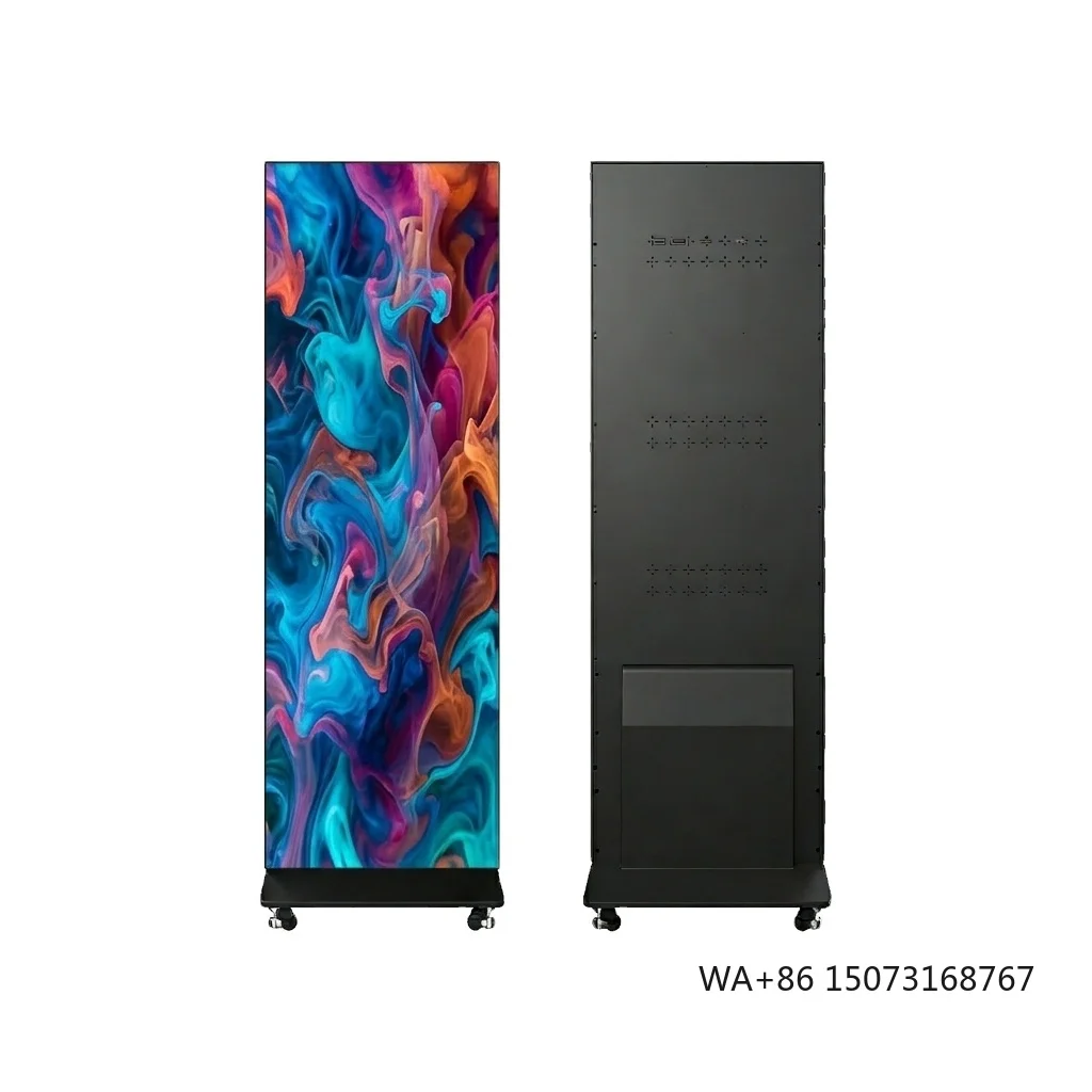 GOB P1.2-P2.5 Indoor Foldable LED Poster Screen Digital Display Banner Portable Video Advertising with HDR10 & 1000cd Brightness
GOB P1.2-P2.5 Indoor Foldable LED Poster Screen Digital Display Banner Portable Video Advertising with HDR10 & 1000cd Brightness