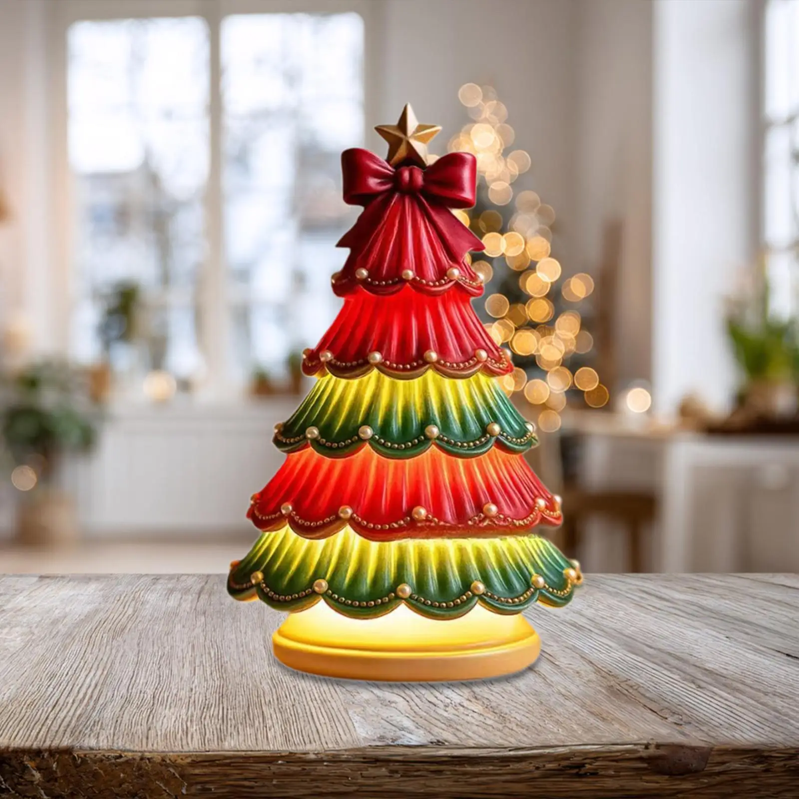 Xmas Tree Night Light Desktop Ornament Christmas Decoration Small Resin Novelty
Xmas Tree Night Light Desktop Ornament Christmas Decoration Small Resin Novelty