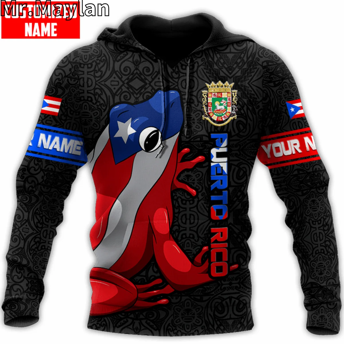 PERSONALIZED PUERTO RICO COQUI FROG 3D Jacket Men/women Hoodie Unisex Casual Streetwear Sweatshirts Pullover Sudadera Hombre
PERSONALIZED PUERTO RICO COQUI FROG 3D Jacket Men/women Hoodie Unisex Casual Streetwear Sweatshirts Pullover Sudadera Hombre