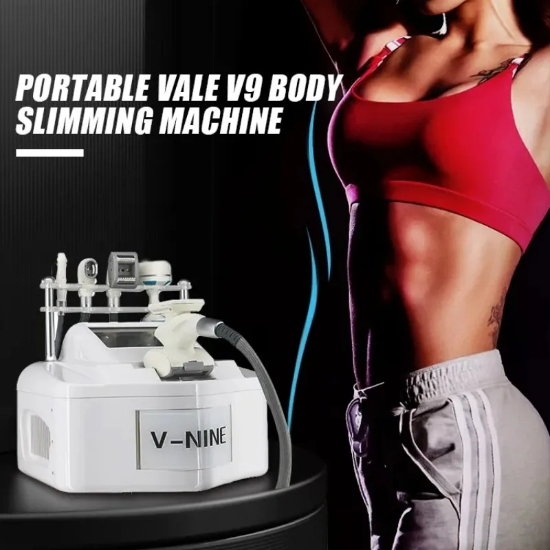 Portable V9 Vela Body Shape Weight loss Vacuum Cavitation Slimming Machine Roller Shaping Massage Machine Fat Removal Face lift
Portable V9 Vela Body Shape Weight loss Vacuum Cavitation Slimming Machine Roller Shaping Massage Machine Fat Removal Face lift