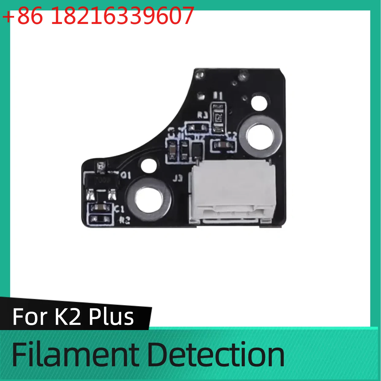 For Creality K2 Plus Filament Detection Board for Creality K2 Plus Combo Filament Sensor Board K2 Hotend Filament Runout Sensor
For Creality K2 Plus Filament Detection Board for Creality K2 Plus Combo Filament Sensor Board K2 Hotend Filament Runout Sensor
