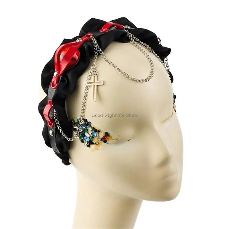 Cool Punk Headband Lightweight Plastic Material For All Hairstyles
Cool Punk Headband Lightweight Plastic Material For All Hairstyles