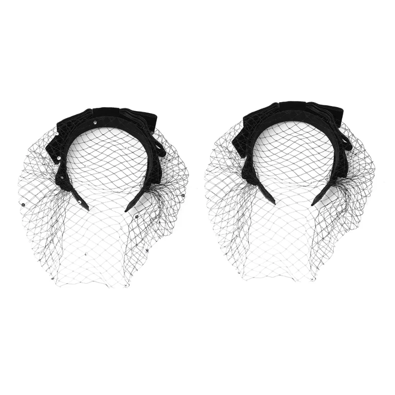 39BC Unique 1920s Black Mesh Headbands Fascinator Rhinestones Wedding Headwear
39BC Unique 1920s Black Mesh Headbands Fascinator Rhinestones Wedding Headwear