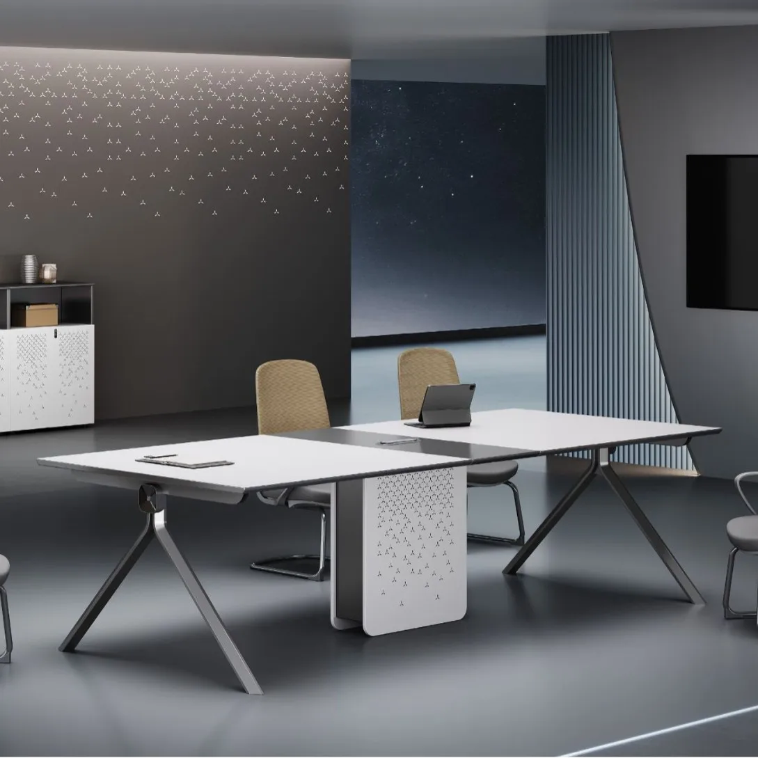 DSA simple modern office meeting long table factory meeting room table small meeting reception negotiation table
DSA simple modern office meeting long table factory meeting room table small meeting reception negotiation table