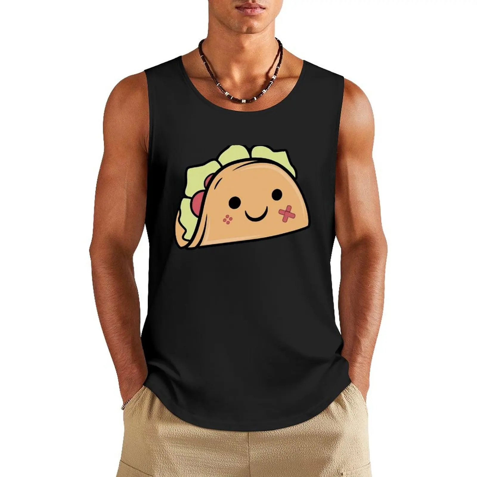 Twenty4tim - Smiling Taco Artwork Tank Top gym clothing Men's gym articles best selling products
Twenty4tim - Smiling Taco Artwork Tank Top gym clothing Men's gym articles best selling products
