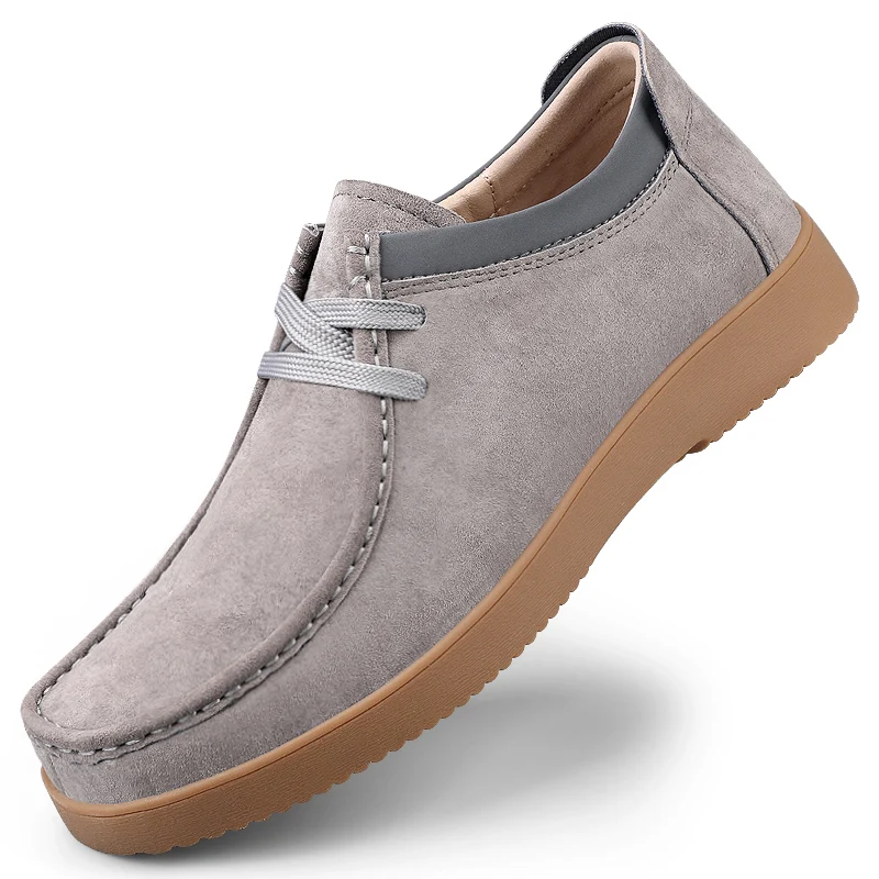 2026New Men Coffee Suede oxfords Skateboarding Outdoor Durable Cow Suede Leather Casual Walking Style Shoes Men Footwear
2026New Men Coffee Suede oxfords Skateboarding Outdoor Durable Cow Suede Leather Casual Walking Style Shoes Men Footwear