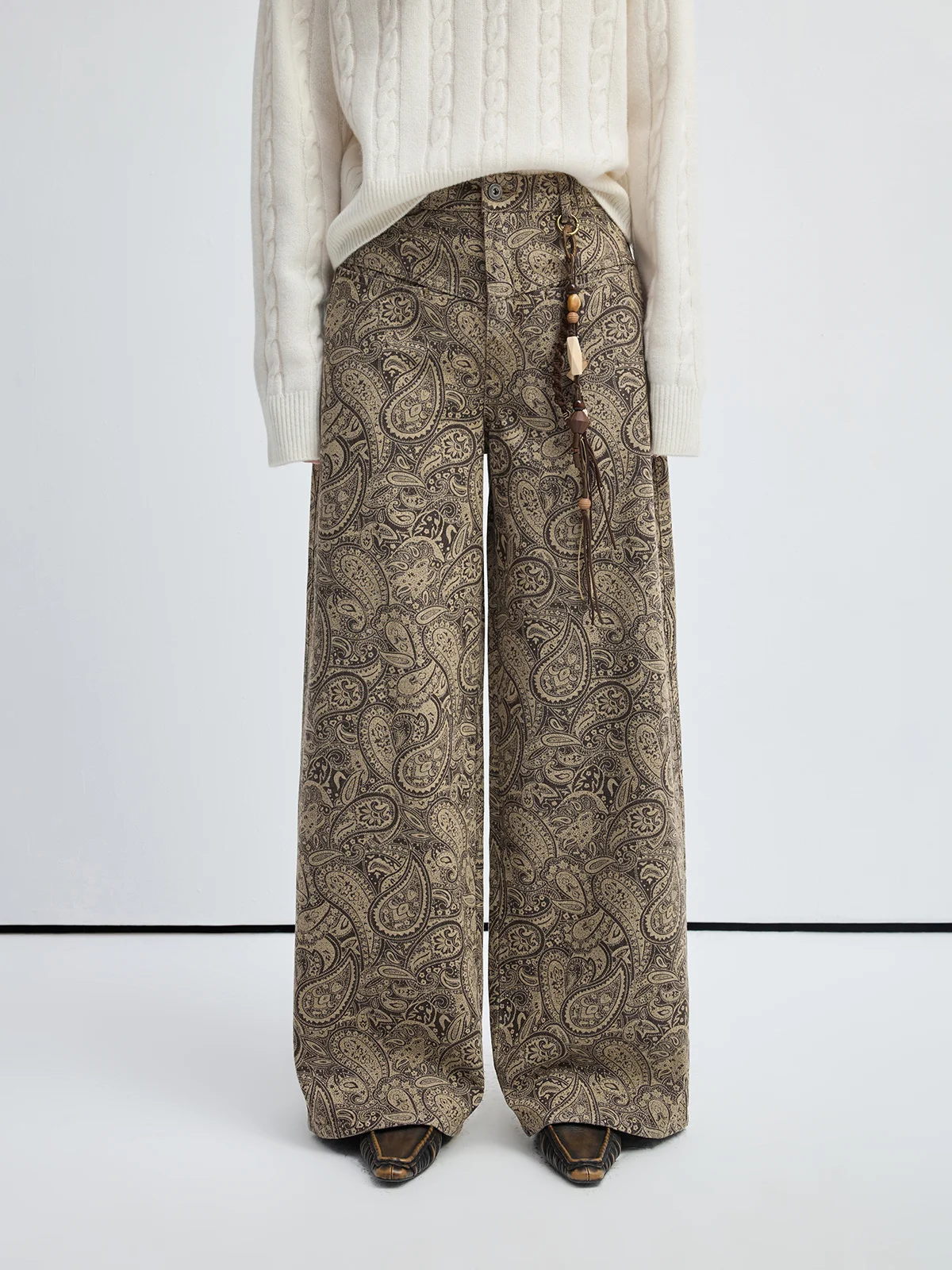 Комплект JUSLIN: модные джинсы с принтом пейсли, высокая талия, широкие штанины, длина в пол, ретро-стиль, повседневный, для женщин, зимний
Комплект JUSLIN: модные джинсы с принтом пейсли, высокая талия, широкие штанины, длина в пол, ретро-стиль, повседневный, для женщин, зимний