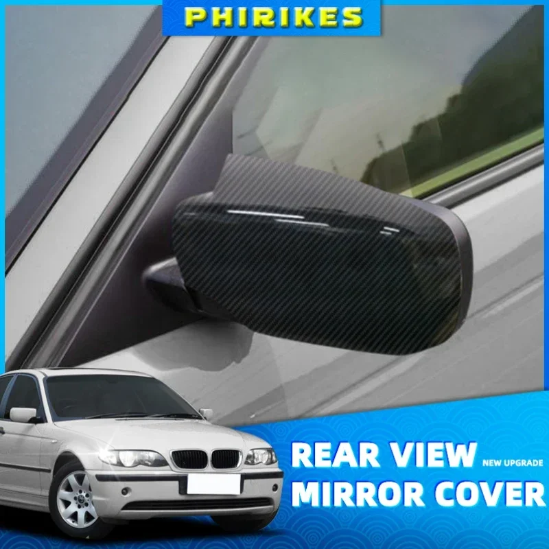 ABS Carbon Fiber Color Gloss Black Rearview Mirror Covers Side Mirror Caps For BMW E46 E39 Sedan/Touring 1998 1999 2000-2005
ABS Carbon Fiber Color Gloss Black Rearview Mirror Covers Side Mirror Caps For BMW E46 E39 Sedan/Touring 1998 1999 2000-2005