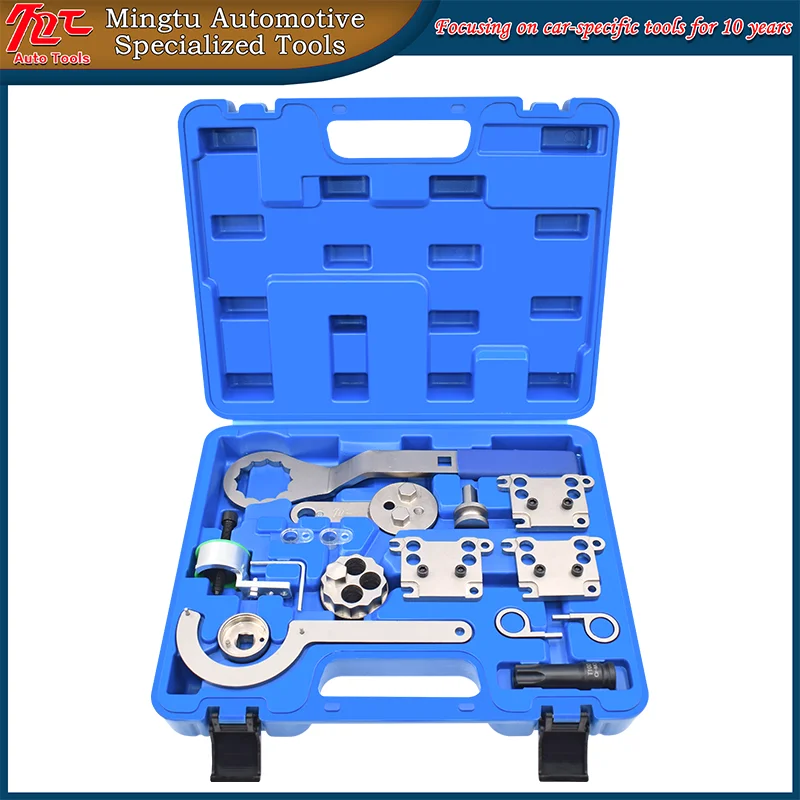 Applicable timing tool specifically designed for Mercedes M256 254 inline-six and four-cylinder 1.5T/2.0T/3.0T engines.
Applicable timing tool specifically designed for Mercedes M256 254 inline-six and four-cylinder 1.5T/2.0T/3.0T engines.