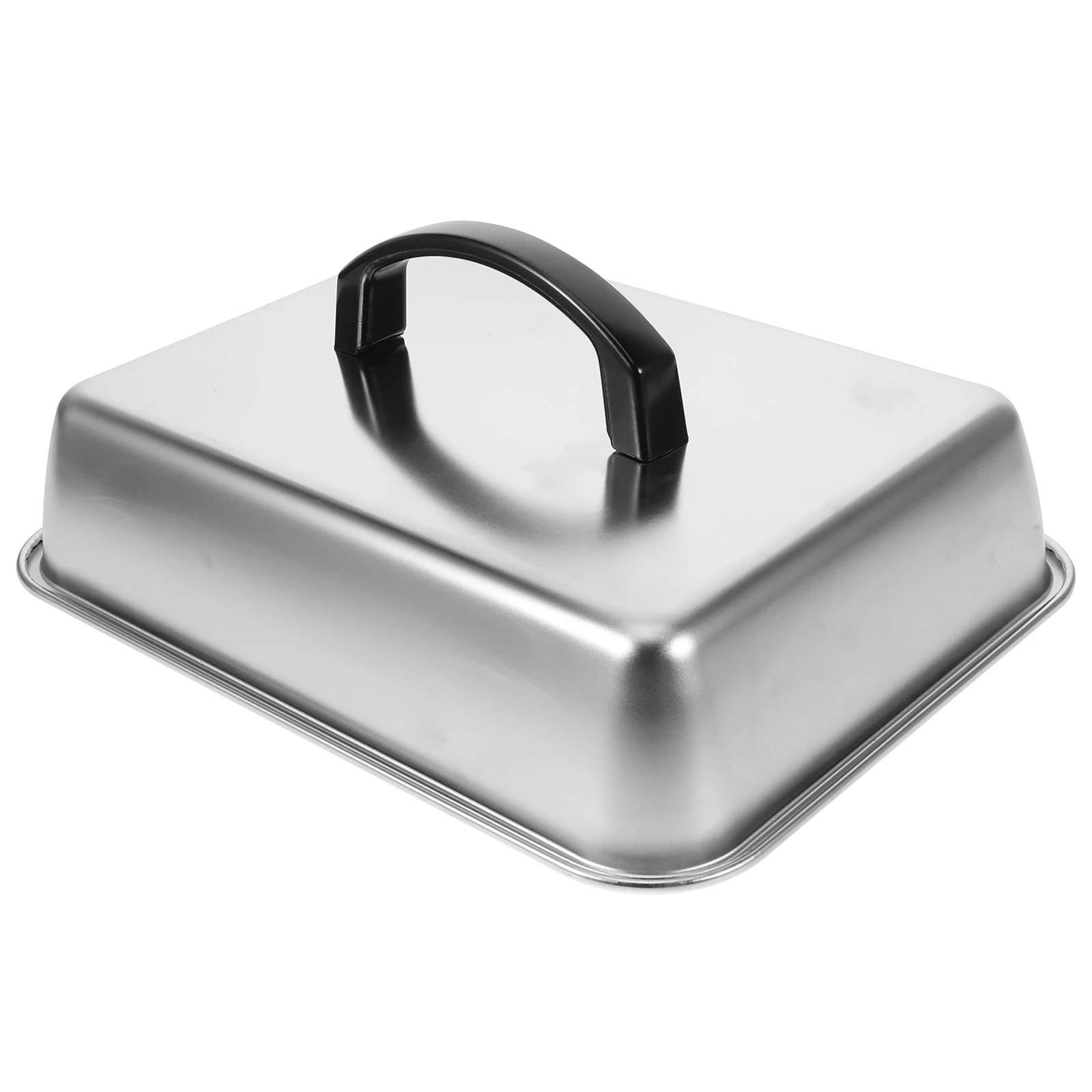 Rectangular Stainless Steel Basting Cover BBQ Oil Splatter Guard Grill Lid Heat Resistant Kitchen Durable Griddle Dome 
Rectangular Stainless Steel Basting Cover BBQ Oil Splatter Guard Grill Lid Heat Resistant Kitchen Durable Griddle Dome