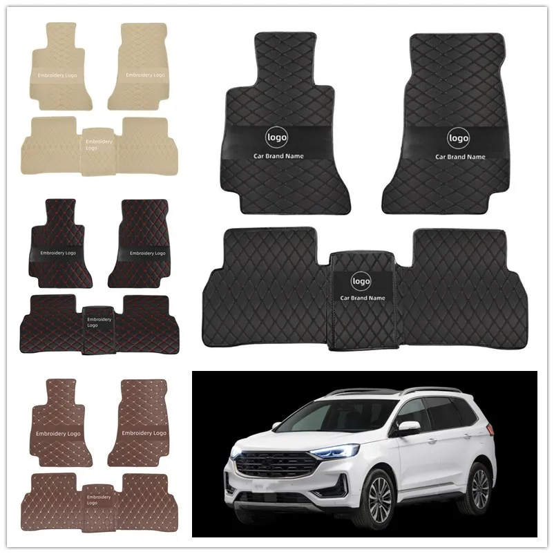 For Ford Edge 2015-2025 year Custom Leather Car Foot Mats, Full Coverage Waterproof Durable Auto Interior Accessories, Anti-Slip
For Ford Edge 2015-2025 year Custom Leather Car Foot Mats, Full Coverage Waterproof Durable Auto Interior Accessories, Anti-Slip