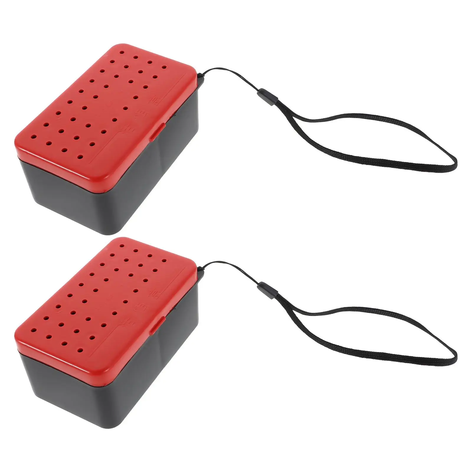 2 Pcs Fishing Red Worm Box Bait Insulated Bin Bucket Portable Containers Tackle Boxes Buckets for
2 Pcs Fishing Red Worm Box Bait Insulated Bin Bucket Portable Containers Tackle Boxes Buckets for