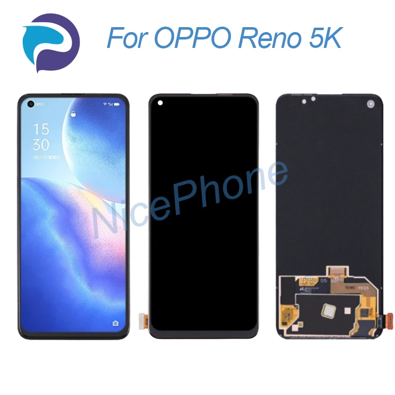 Для OPPO Reno 5K LCD дисплей кодирующий преобразователь сенсорного экрана в сборе Замена 6,43 "PEGM10 Reno 5K экран ЖК-дисплей
Для OPPO Reno 5K LCD дисплей кодирующий преобразователь сенсорного экрана в сборе Замена 6,43 "PEGM10 Reno 5K экран ЖК-дисплей