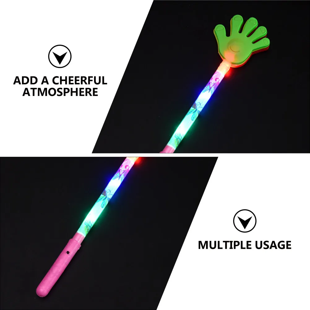 Набор из 5 светящихся пластиковых лайт-палочек для хлопкования руками, для вечеринок, концертов, а также детских игр и мероприятий
Набор из 5 светящихся пластиковых лайт-палочек для хлопкования руками, для вечеринок, концертов, а также детских игр и мероприятий
