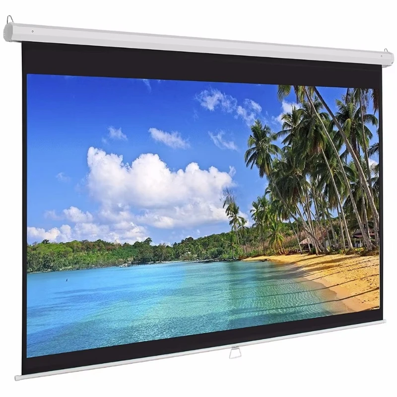 YYHC-Matte White Fabric Electric Motorized Projection Screen Portable Home Theater Projector 16:9 Format Sizes 120" 150" 250"
YYHC-Matte White Fabric Electric Motorized Projection Screen Portable Home Theater Projector 16:9 Format Sizes 120" 150" 250"