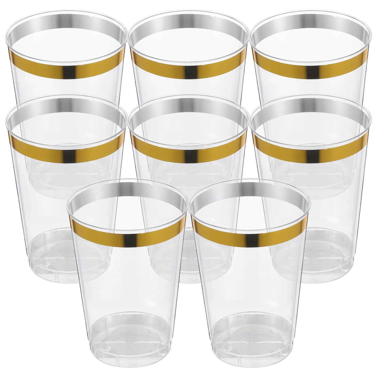 8pcs Edge Plastic Cups Transparent Reusable Party Flutes For Party Juice Drink Glasses Kitchen Barware
8pcs Edge Plastic Cups Transparent Reusable Party Flutes For Party Juice Drink Glasses Kitchen Barware