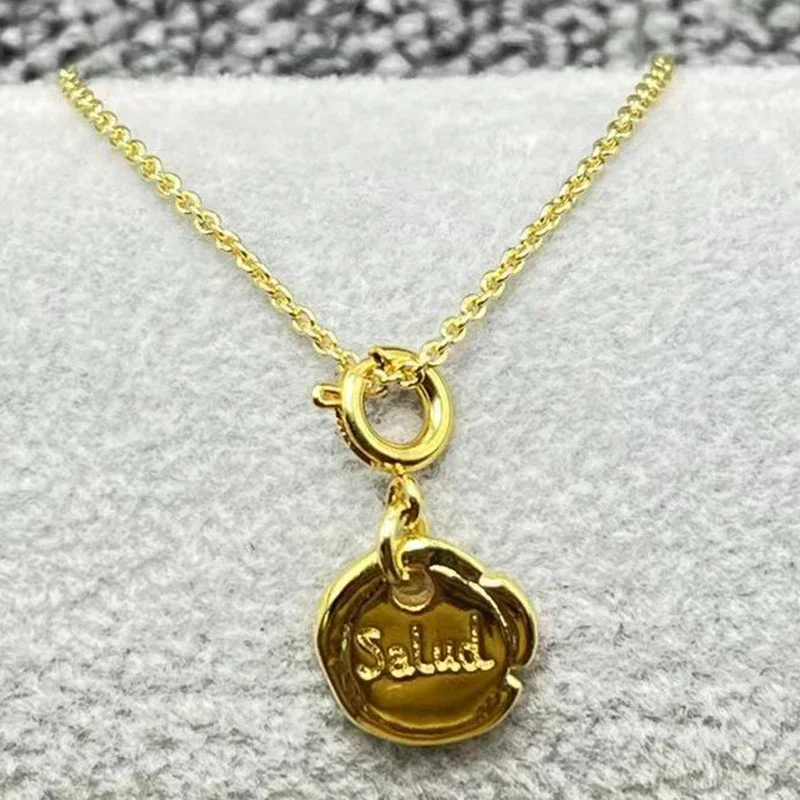 Женское ожерелье из серебра 925 пробы с гальваническим покрытием 
Женское ожерелье из серебра 925 пробы с гальваническим покрытием