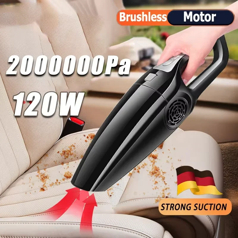 2000000PA 120 Вт беспроводной автомобильный пылесос многофункциональный портативный мощный всасывающий встроенный инструмент для очистки
2000000PA 120 Вт беспроводной автомобильный пылесос многофункциональный портативный мощный всасывающий встроенный инструмент для очистки