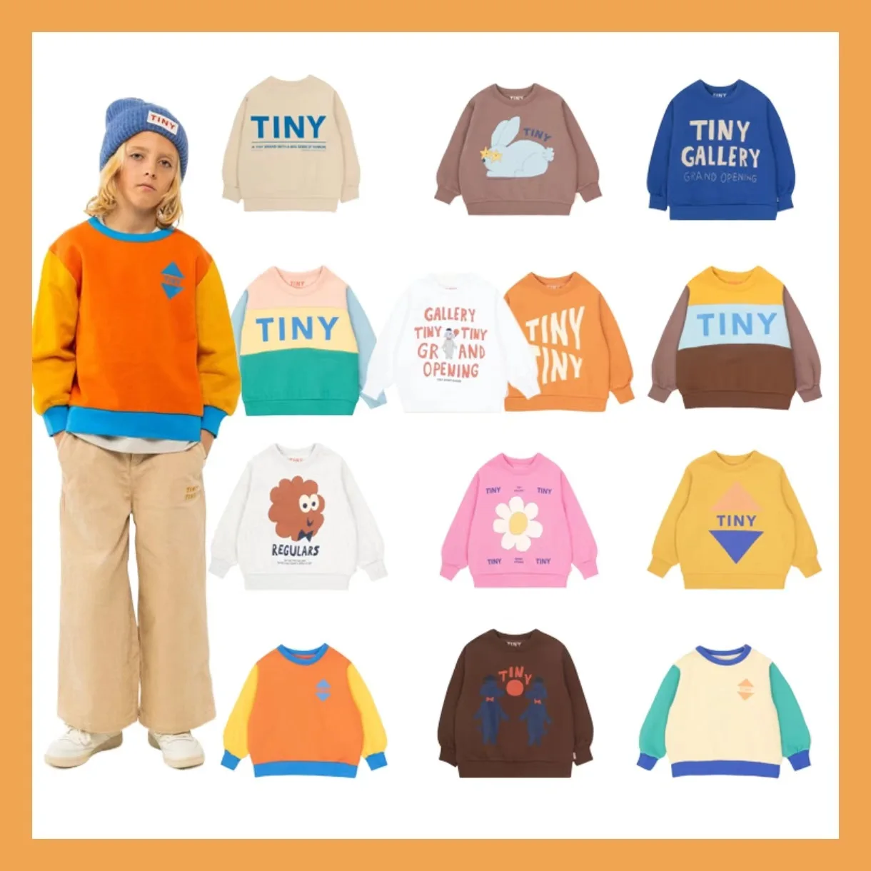 24 Autumn and Winter TC Children's Sweater Sweatpants Set Boys and Girls Fleece Sweater
24 Autumn and Winter TC Children's Sweater Sweatpants Set Boys and Girls Fleece Sweater
