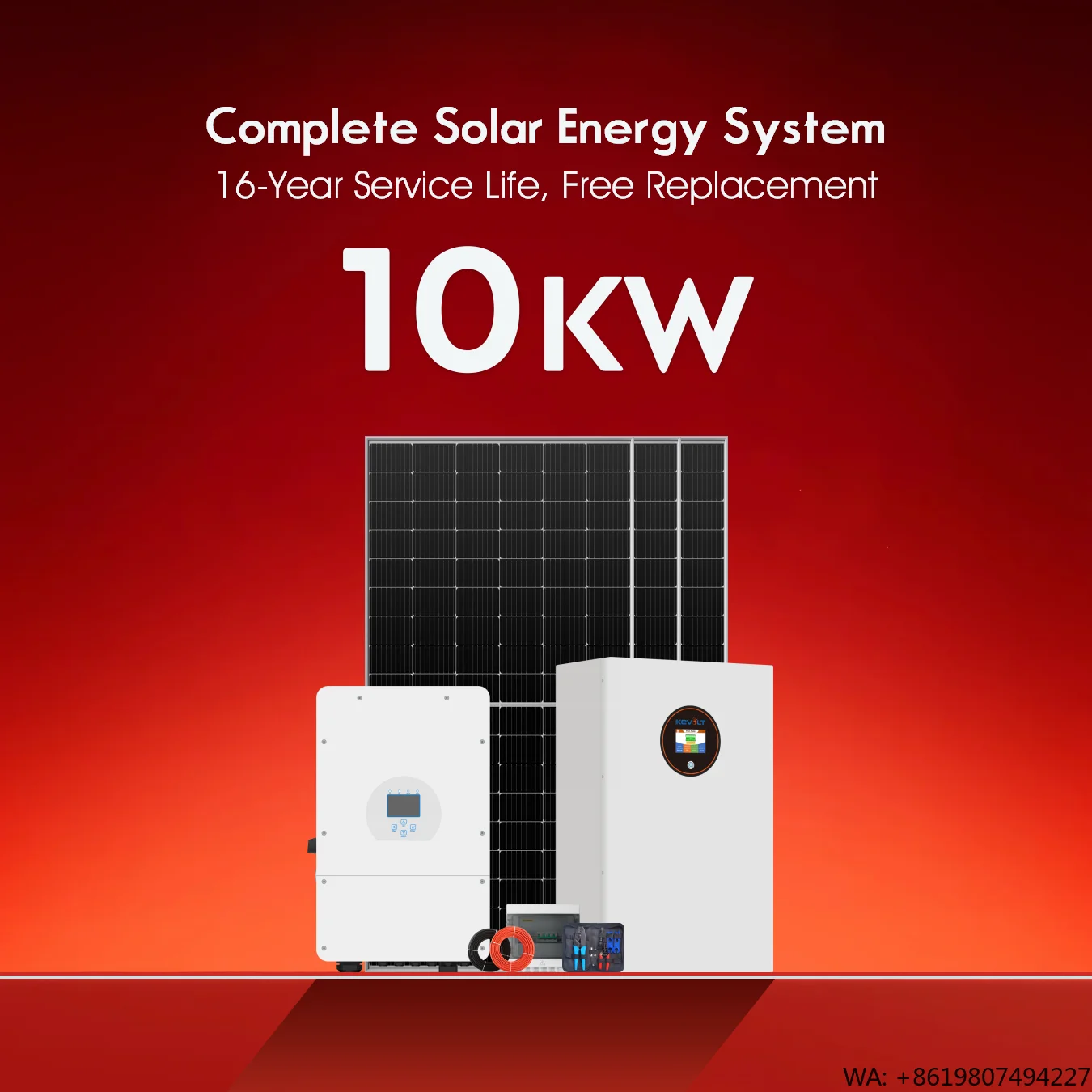 Solar Power System 5kW 10kW 15kW Solar Panels With Battery and Inverter Complete Solar Energy System for Home
Solar Power System 5kW 10kW 15kW Solar Panels With Battery and Inverter Complete Solar Energy System for Home