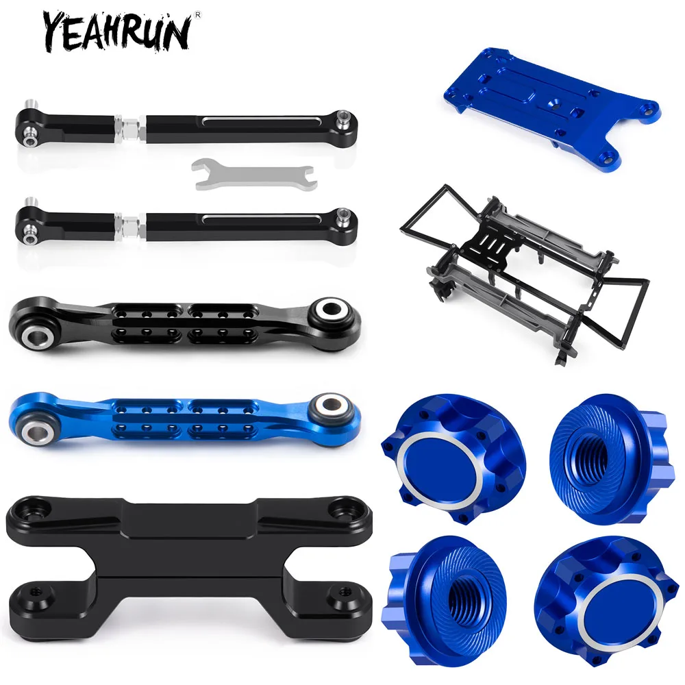 YEAHRUN Rear Arm Bracket Rear Tie Bar Mount /Hex Wheel Nuts Wheel Hub Cover/ Steering Link Rod ESC Mount for 1/5 X-MAXX RC Car
YEAHRUN Rear Arm Bracket Rear Tie Bar Mount /Hex Wheel Nuts Wheel Hub Cover/ Steering Link Rod ESC Mount for 1/5 X-MAXX RC Car