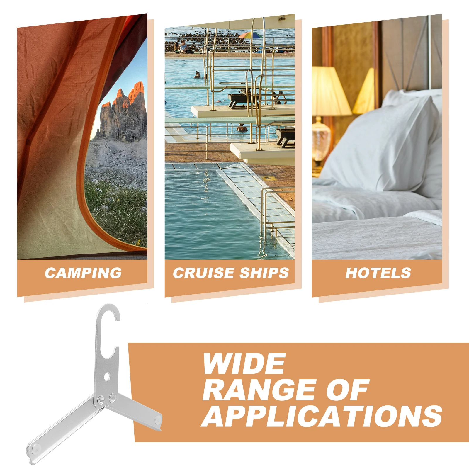 3 Pcs Travel Hanger Convenient Folding Hangers Foldable for Cruise Metal Multifunctional Clothes
3 Pcs Travel Hanger Convenient Folding Hangers Foldable for Cruise Metal Multifunctional Clothes