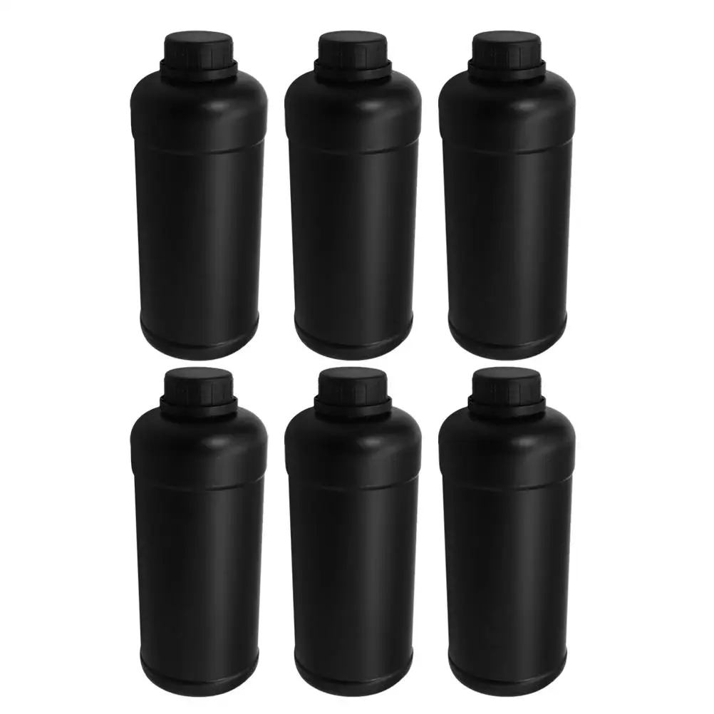 6pcs Plastic Bottles 1000ml Lightweight Portable Safe Chemical Ink Sample Containers Travel Liquid Storage
6pcs Plastic Bottles 1000ml Lightweight Portable Safe Chemical Ink Sample Containers Travel Liquid Storage