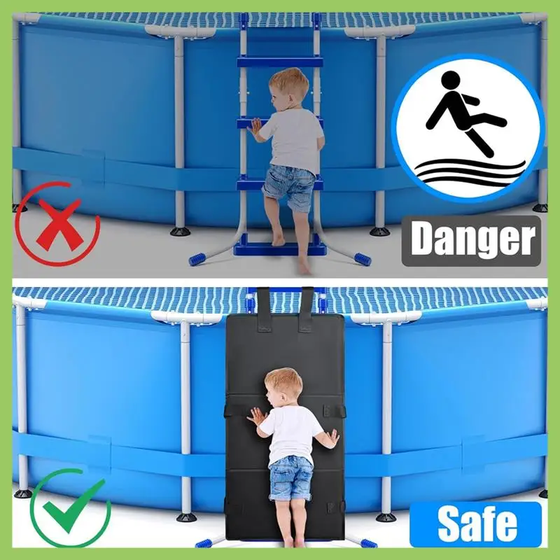 ABJT-Pool Ladder Guard , Pool Ladder Cover To Prevent Children From Climbing Ladders , Bunk Bed Ladder Cover Pad
ABJT-Pool Ladder Guard , Pool Ladder Cover To Prevent Children From Climbing Ladders , Bunk Bed Ladder Cover Pad