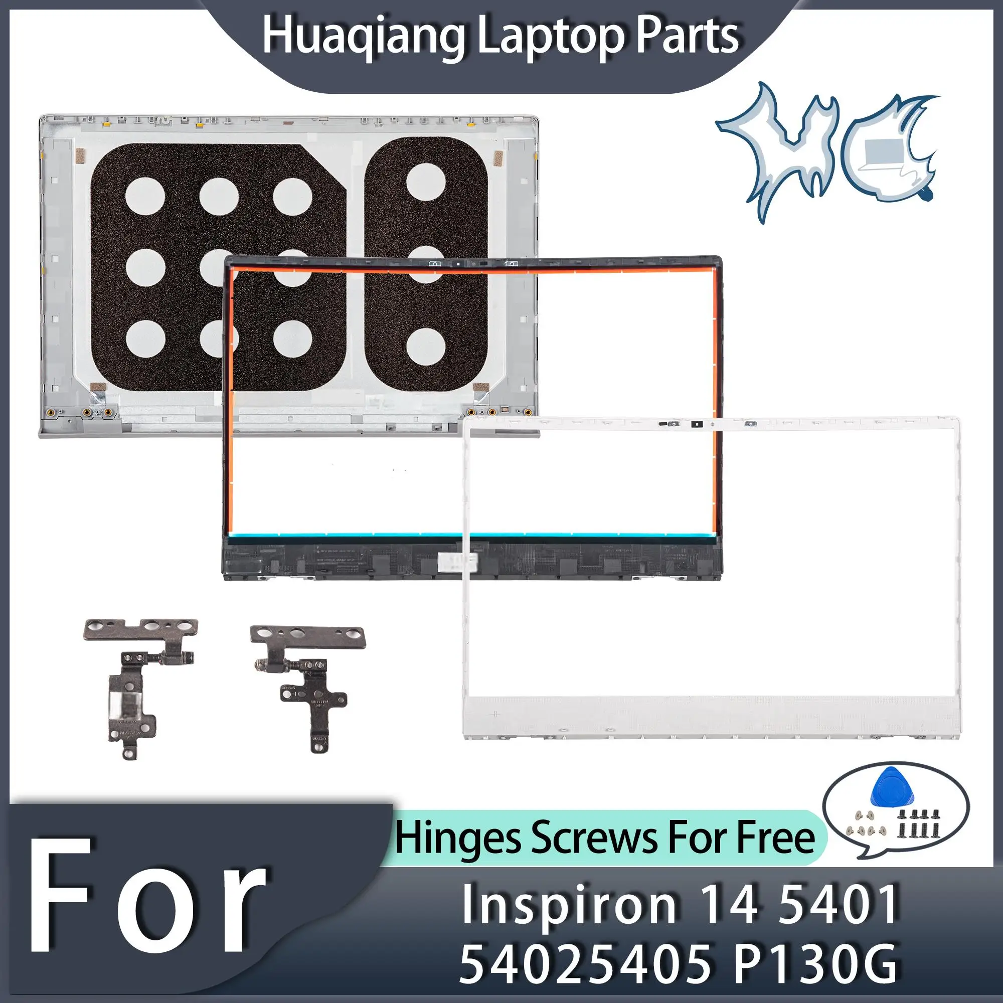 Запчасти для Inspiron 14 5401 5402 5405 P130G: задняя крышка LCD 0WK1KG, передняя рамка, подставка для рук, серебристый цвет 09TNWY 0MRT87
Запчасти для Inspiron 14 5401 5402 5405 P130G: задняя крышка LCD 0WK1KG, передняя рамка, подставка для рук, серебристый цвет 09TNWY 0MRT87
