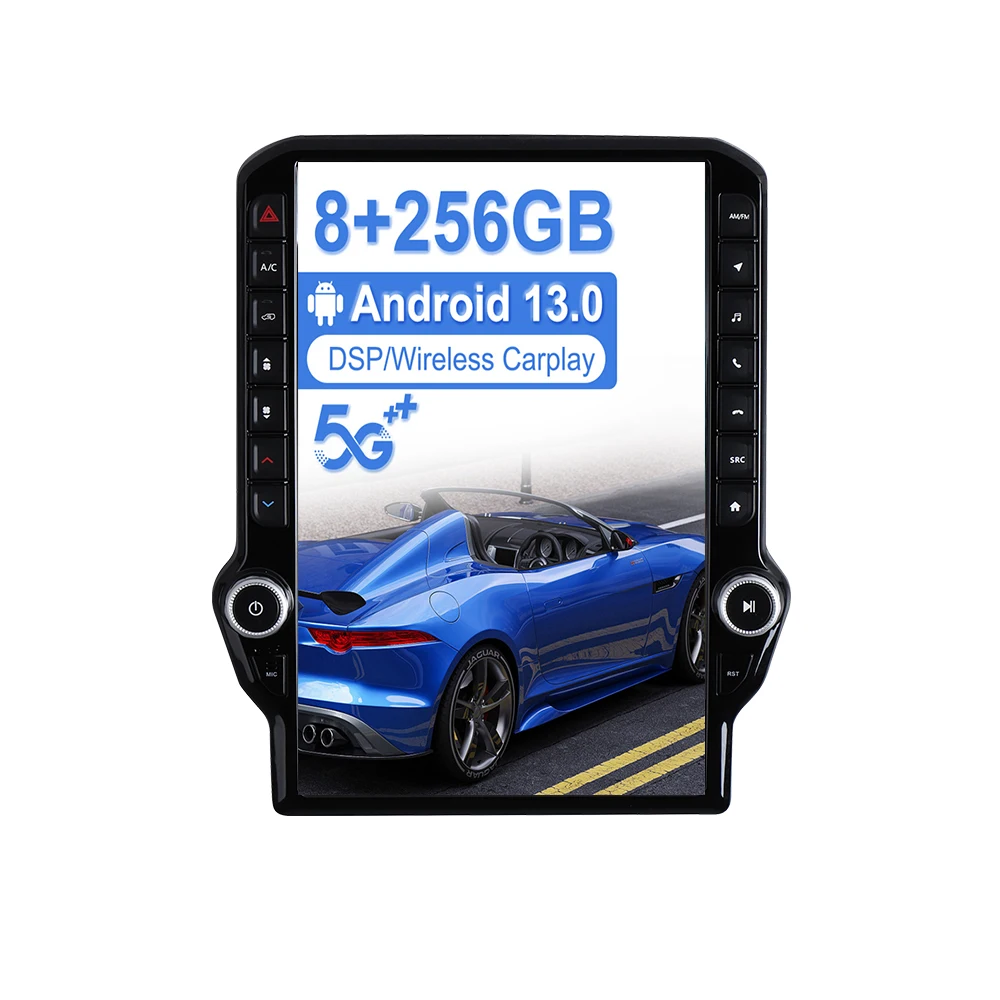 14.5" Touch Screen Android 14 8+256GB Carplay For RAM1500 RAM 1500 2500 3500 2012-2018 Car Radio DSP Player GPS Stereo Head Unit
14.5" Touch Screen Android 14 8+256GB Carplay For RAM1500 RAM 1500 2500 3500 2012-2018 Car Radio DSP Player GPS Stereo Head Unit