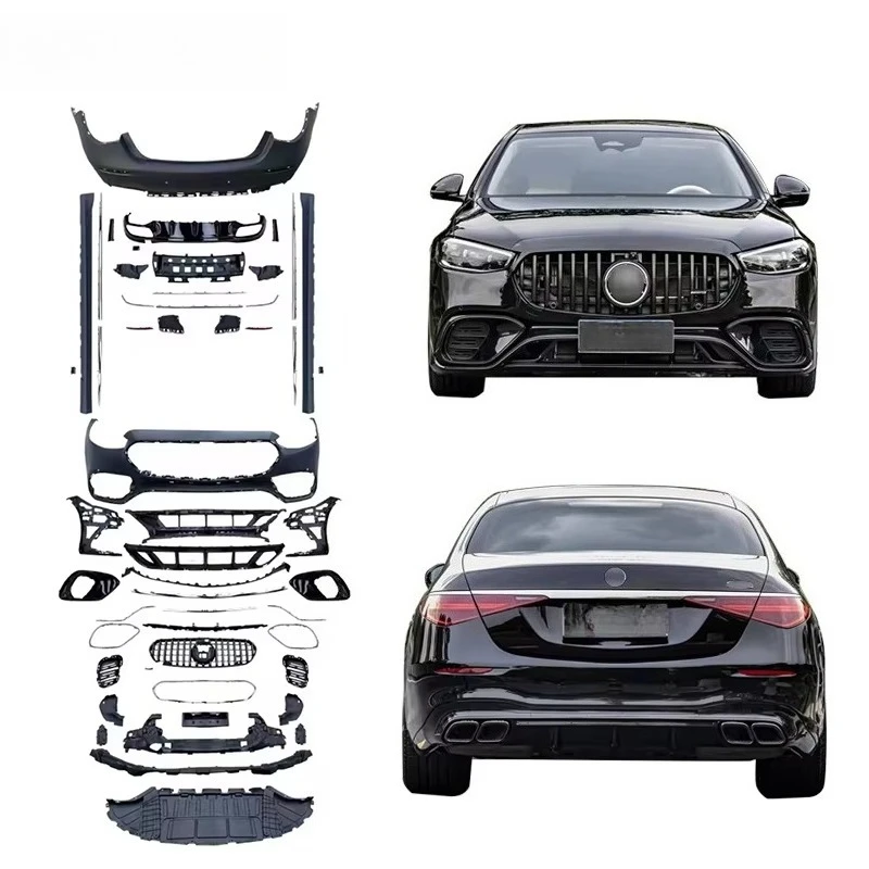 2021-2024 Year S63 Body Kit for S Class W223 Upgrade to S63 Style Bodykit Front Rear Bumper Grille Diffuser Side Skirts
2021-2024 Year S63 Body Kit for S Class W223 Upgrade to S63 Style Bodykit Front Rear Bumper Grille Diffuser Side Skirts