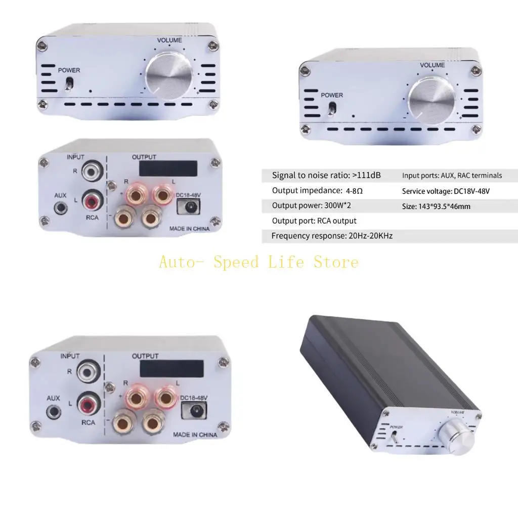 02DA TPA3255 Слуховой усилитель 300WX2 с звуковой ручкой для Hifi Sound Experience и пассивного динамика
02DA TPA3255 Слуховой усилитель 300WX2 с звуковой ручкой для Hifi Sound Experience и пассивного динамика