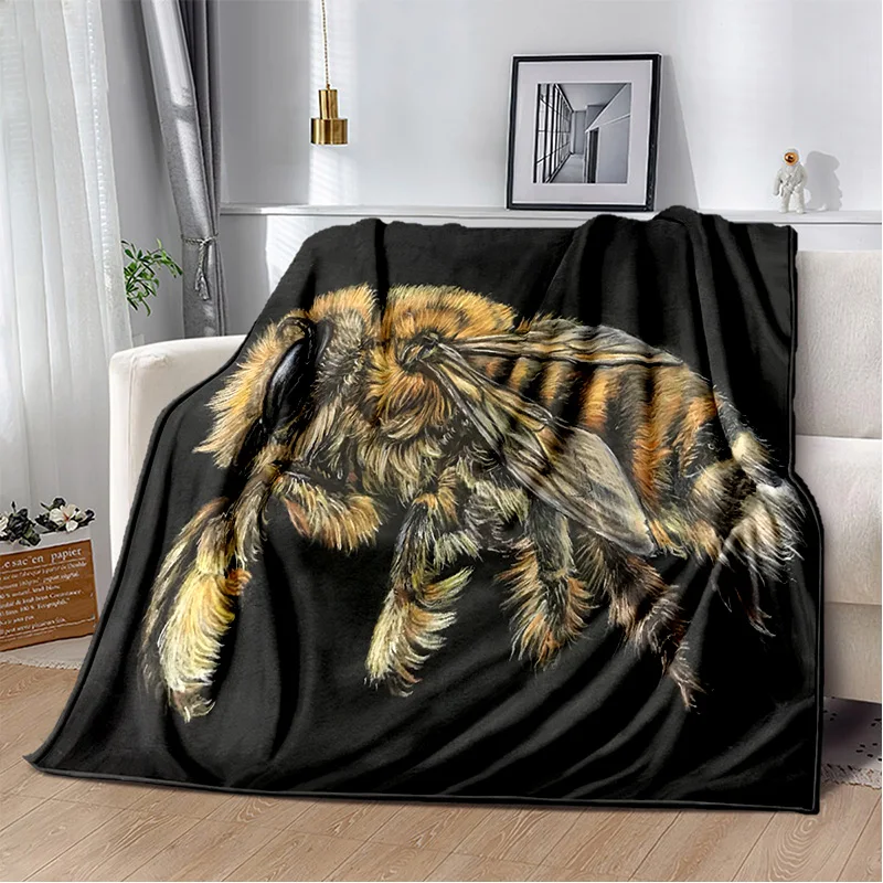 3D Honey Bee Insect Cartoon Soft Plush Blanket,Flannel Blanket Throw Blanket for Living Room Bedroom Bed Sofa Picnic Cover Kids
3D Honey Bee Insect Cartoon Soft Plush Blanket,Flannel Blanket Throw Blanket for Living Room Bedroom Bed Sofa Picnic Cover Kids