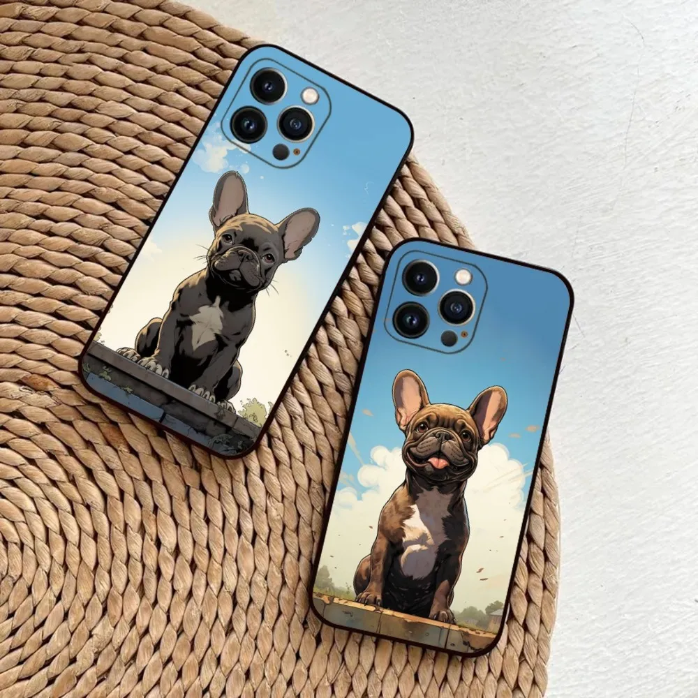 French Bulldog Phone Case For iPhone 15,14,13,12,11,Plus,Pro Max,XS,X,XR,SE,Mini,8,7 Soft Silicone Black Cover
French Bulldog Phone Case For iPhone 15,14,13,12,11,Plus,Pro Max,XS,X,XR,SE,Mini,8,7 Soft Silicone Black Cover