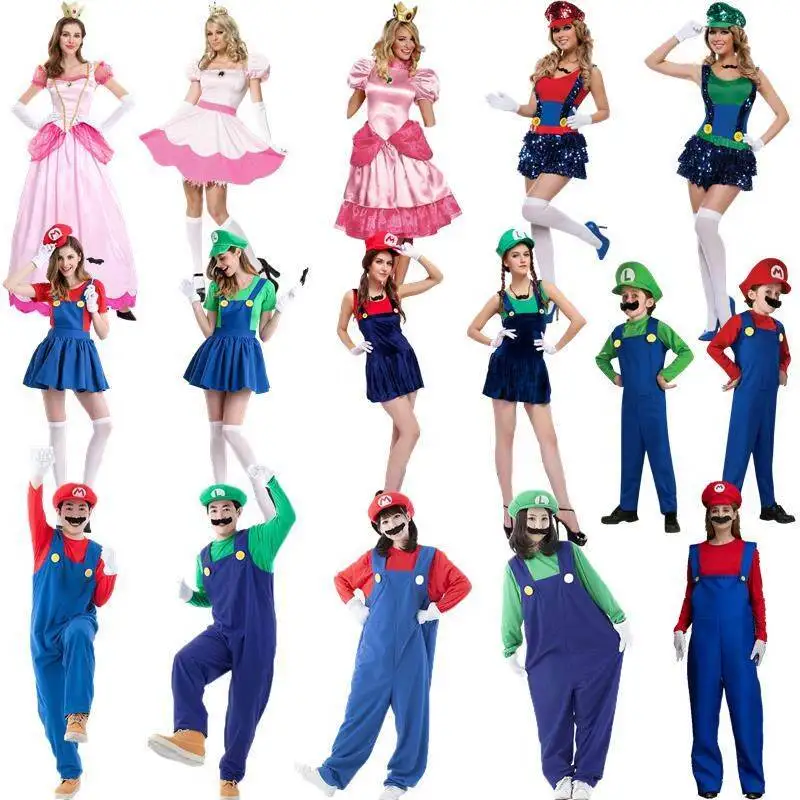 Super Halloween Costume Adult Men Women Performance Outfit Cartoon Style Clothes Polyester Material Stage Costume
Super Halloween Costume Adult Men Women Performance Outfit Cartoon Style Clothes Polyester Material Stage Costume