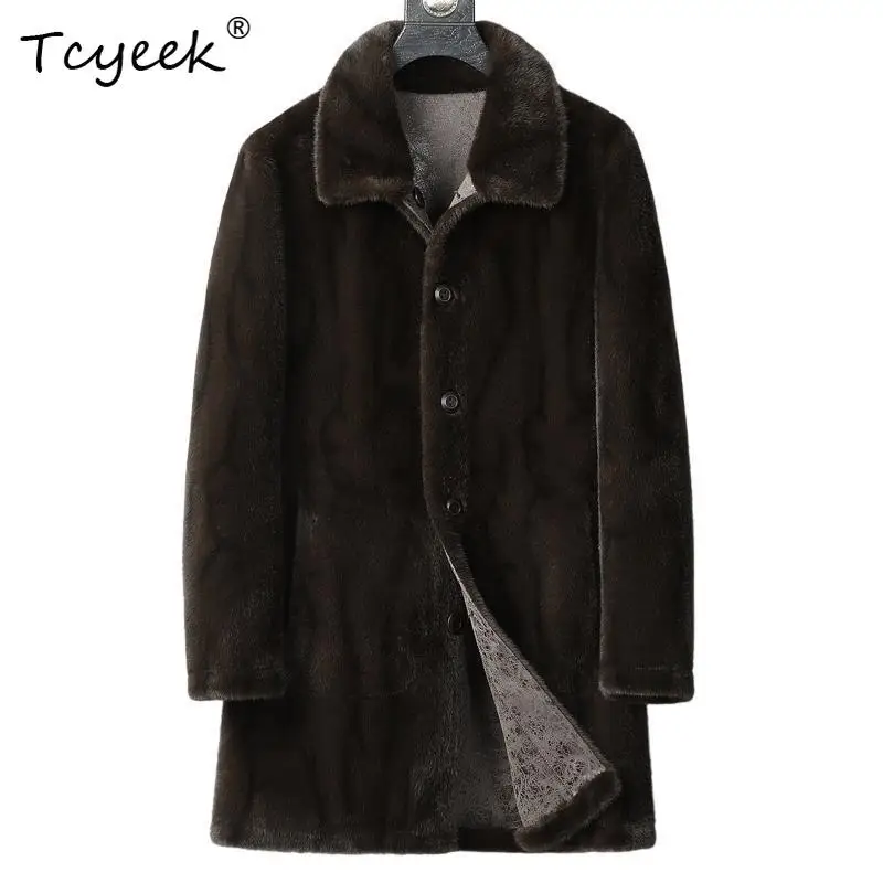 Tcyeek Golden Diao бархатное осенне-зимнее модное двустороннее однотонное мужское меховое пальто с лацканами Abrigo Piel Real Hombre
Tcyeek Golden Diao бархатное осенне-зимнее модное двустороннее однотонное мужское меховое пальто с лацканами Abrigo Piel Real Hombre