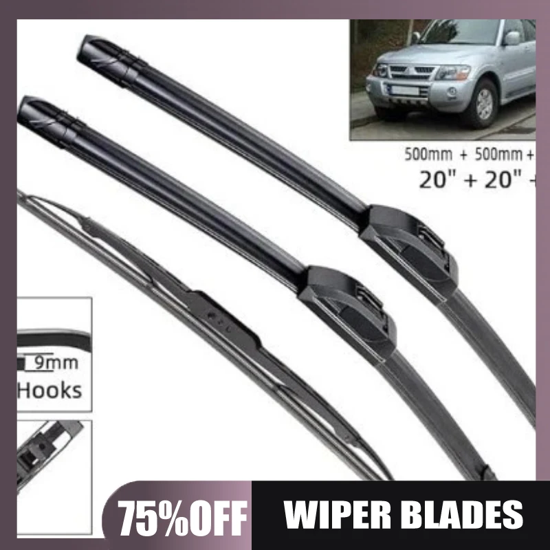 Suitable for Land Rover Discovery 3 Discovery 4 2004-2016 22+22+16 wiper blades
Suitable for Land Rover Discovery 3 Discovery 4 2004-2016 22+22+16 wiper blades