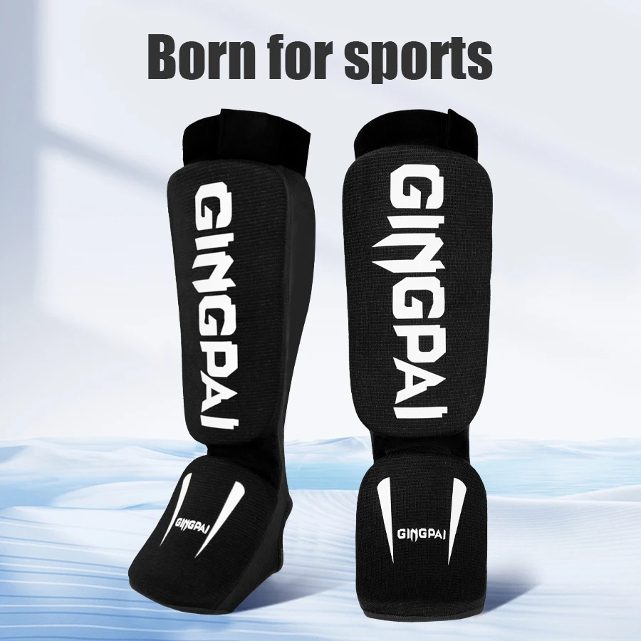 GINGPAI Boxing Shin Guards MMA Instep Ankle Guard Foot Protection TKD Kickboxing Pad Muaythai Training Leg Support Protectors
GINGPAI Boxing Shin Guards MMA Instep Ankle Guard Foot Protection TKD Kickboxing Pad Muaythai Training Leg Support Protectors