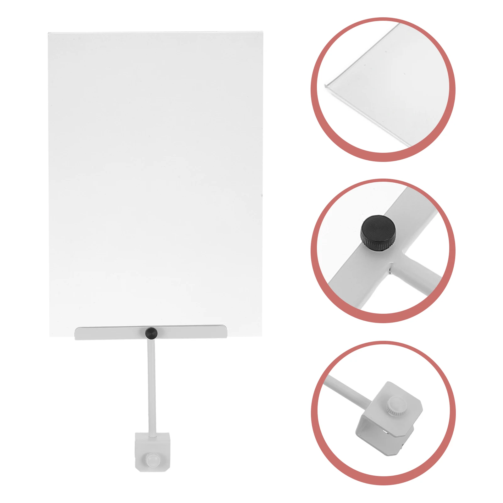 Aluminum Alloy Shelf Label Clips on Sign Holder Double Sided Adjustable Stand Poster Tag
Aluminum Alloy Shelf Label Clips on Sign Holder Double Sided Adjustable Stand Poster Tag