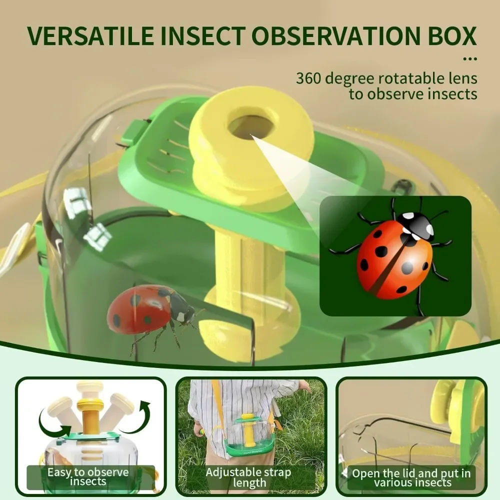 14 шт. образовательный набор STEM для исследования, детский набор для ловли насекомых, игрушки для исследования природы на открытом воздухе для исследования природы, пеших прогулок, кемпинга
14 шт. образовательный набор STEM для исследования, детский набор для ловли насекомых, игрушки для исследования природы на открытом воздухе для исследования природы, пеших прогулок, кемпинга