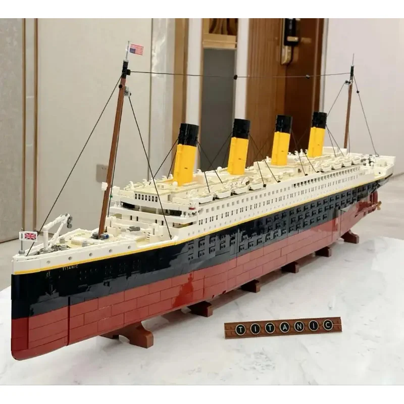 Совместимая модель корабля Титаник 10294, большой круизный лайнер, пароход, декоративная сборная модель для дома, игрушка для детей, подарок
Совместимая модель корабля Титаник 10294, большой круизный лайнер, пароход, декоративная сборная модель для дома, игрушка для детей, подарок