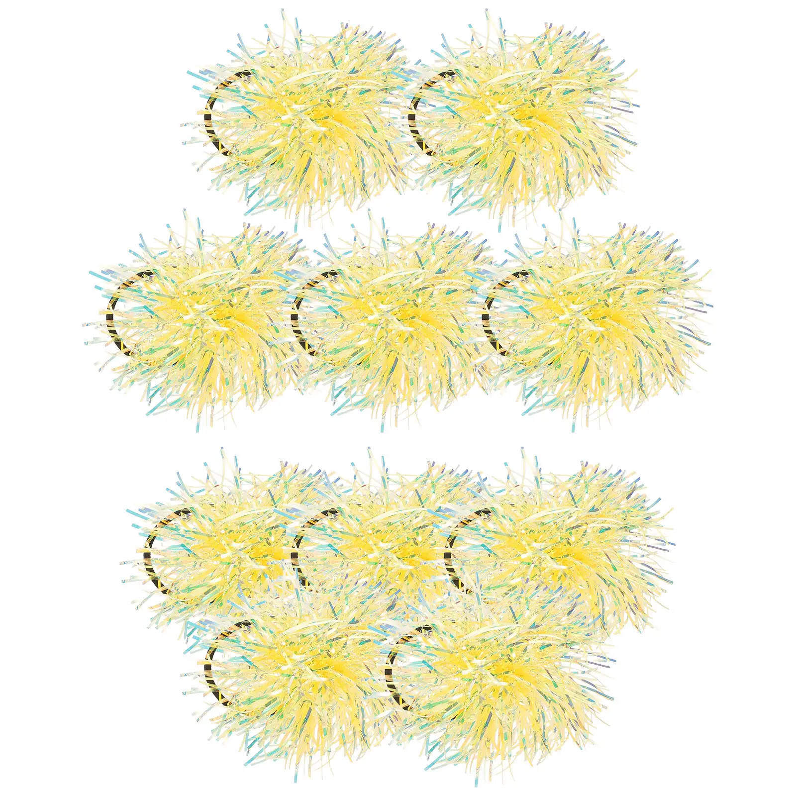 10 шт. блестящих разноцветных резинок для волос с помпонами и пластиковым глиттером, эластичные резинки для хвоста для женщин и девочек, модные аксессуары
10 шт. блестящих разноцветных резинок для волос с помпонами и пластиковым глиттером, эластичные резинки для хвоста для женщин и девочек, модные аксессуары