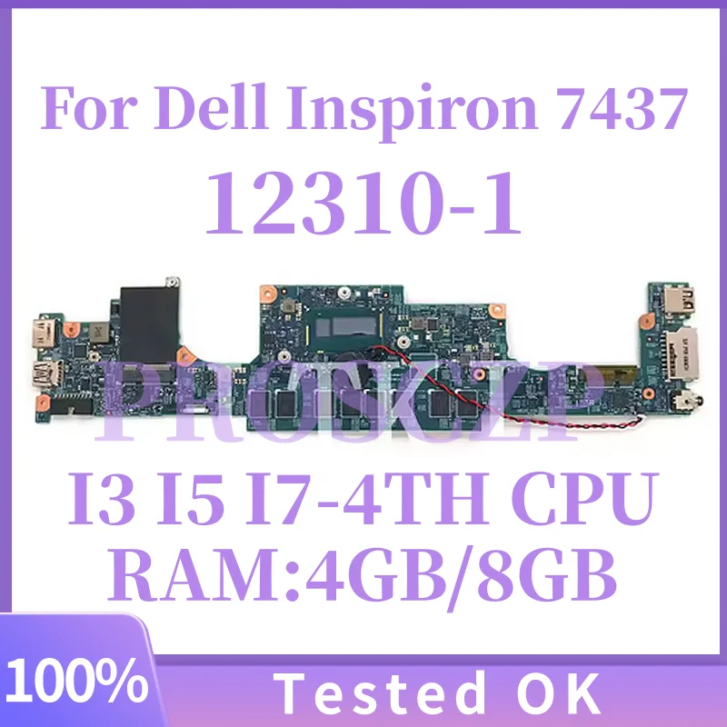 12310-1 motherboard For Dell Inspiron 7437 laptop with I3 I5 I7-4TH CPU 4GB/8GB RAM 100% test ok shipping
12310-1 motherboard For Dell Inspiron 7437 laptop with I3 I5 I7-4TH CPU 4GB/8GB RAM 100% test ok shipping