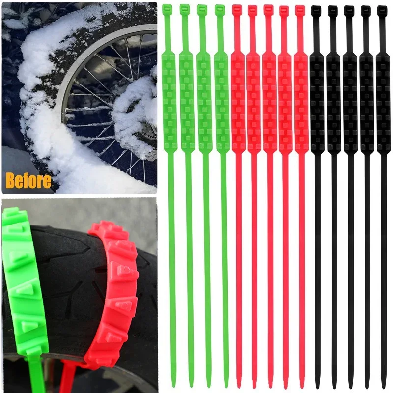 Motorcycle Anti Slip Chains Car Tire Chains Winter Snow Anti-Skid Tyre Cable Ties Outdoor Snow Tire Tyre Anti Skid Chai
Motorcycle Anti Slip Chains Car Tire Chains Winter Snow Anti-Skid Tyre Cable Ties Outdoor Snow Tire Tyre Anti Skid Chai