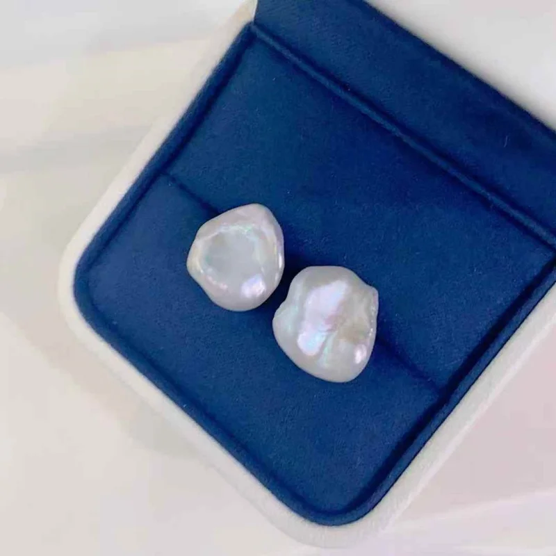 SGARIT Exquisite Irregular Natural Baroque Freshwater Pearl Earrings For Women 14k Gold Filled Jewelry Studs
SGARIT Exquisite Irregular Natural Baroque Freshwater Pearl Earrings For Women 14k Gold Filled Jewelry Studs