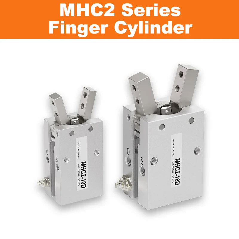 NEW Type MHC2 Series Double Acting Parallel Gripper Pneumatic Finger Cylinder For Robot Arm MHC2-6D 10D 16D 20D 25D 32D
NEW Type MHC2 Series Double Acting Parallel Gripper Pneumatic Finger Cylinder For Robot Arm MHC2-6D 10D 16D 20D 25D 32D